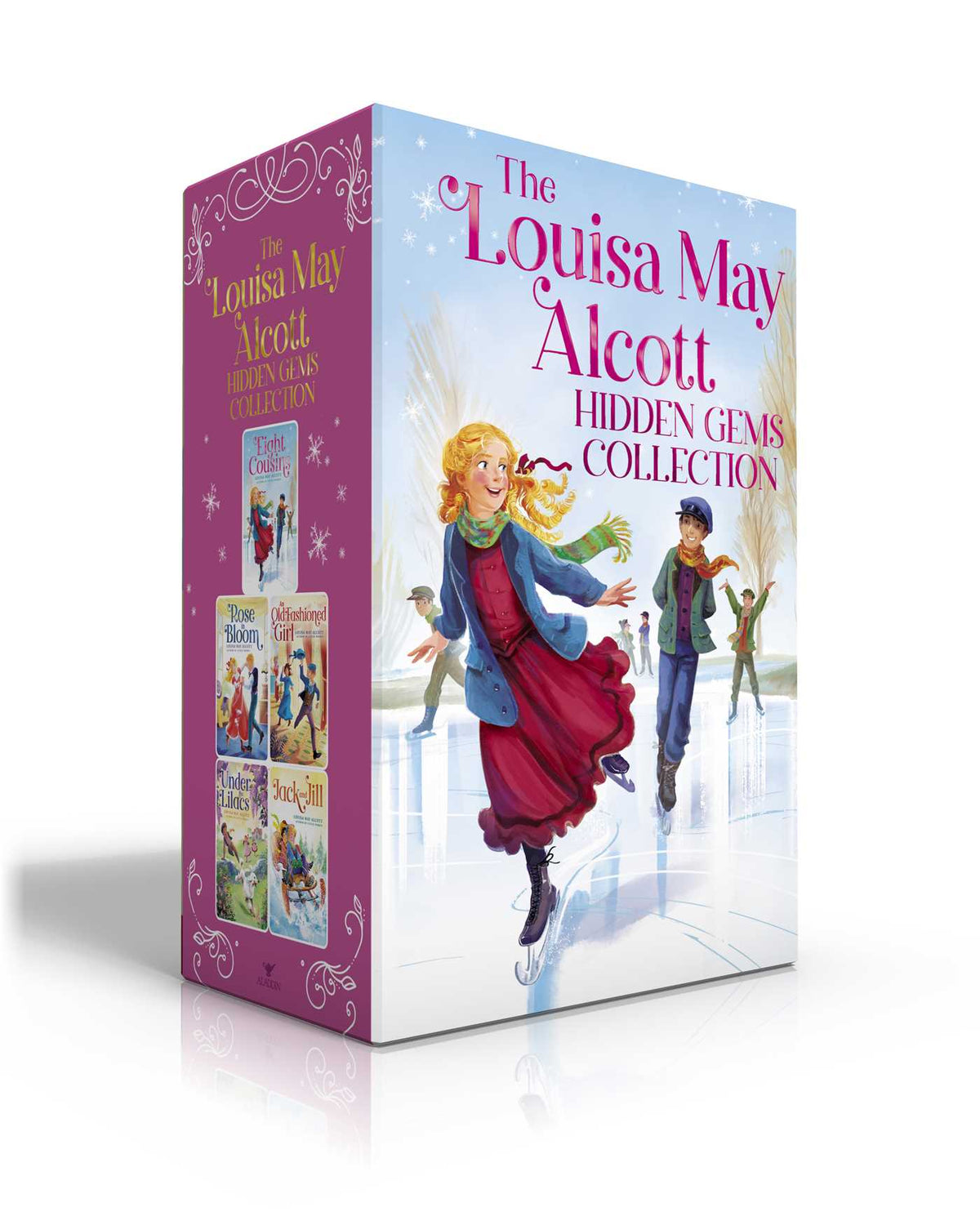 Louisa May Alcott Hidden Gems Collection (Boxed Set): Eight Cousins; Rose in Bloom; An Old-Fashioned Girl; Under the Lilacs; Jack and Jill