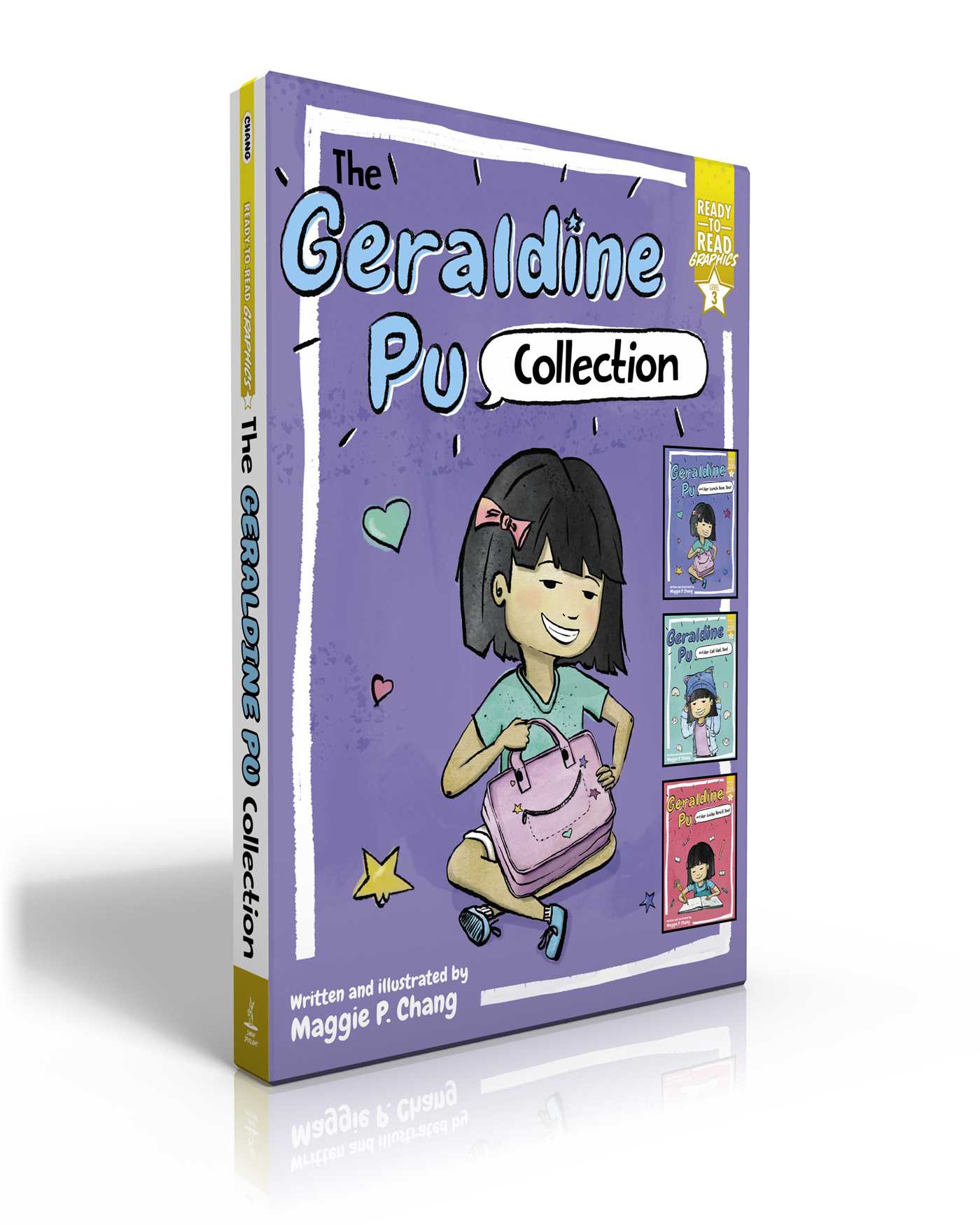 Geraldine Pu Collection (Boxed Set): Geraldine Pu and Her Lunch Box, Too!; Geraldine Pu and Her Cat Hat, Too!; Geraldine Pu and Her Lucky Pencil, Too!