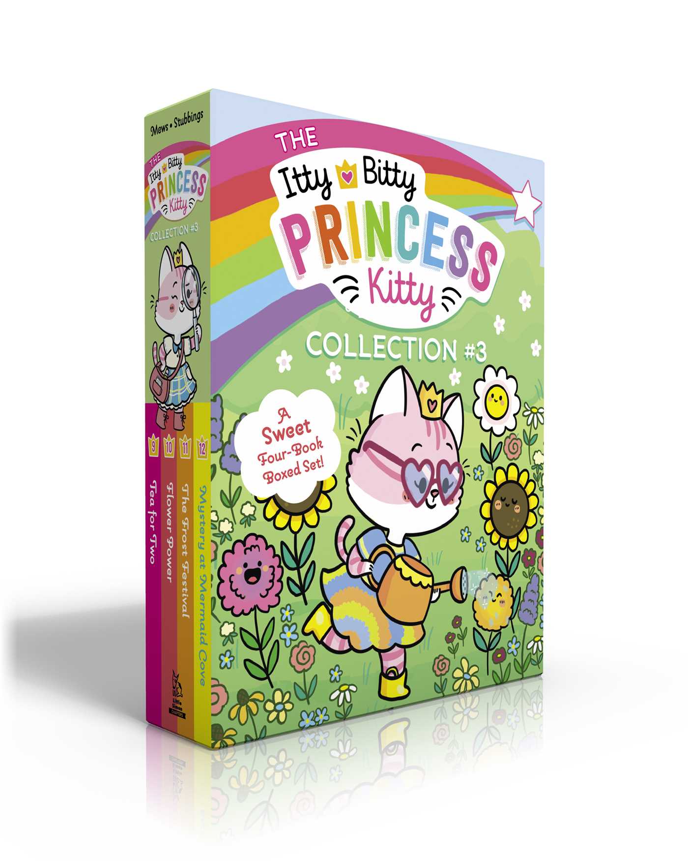 Itty Bitty Princess Kitty Collection #3 (Boxed Set): Tea for Two; Flower Power; The Frost Festival; Mystery at Mermaid Cove