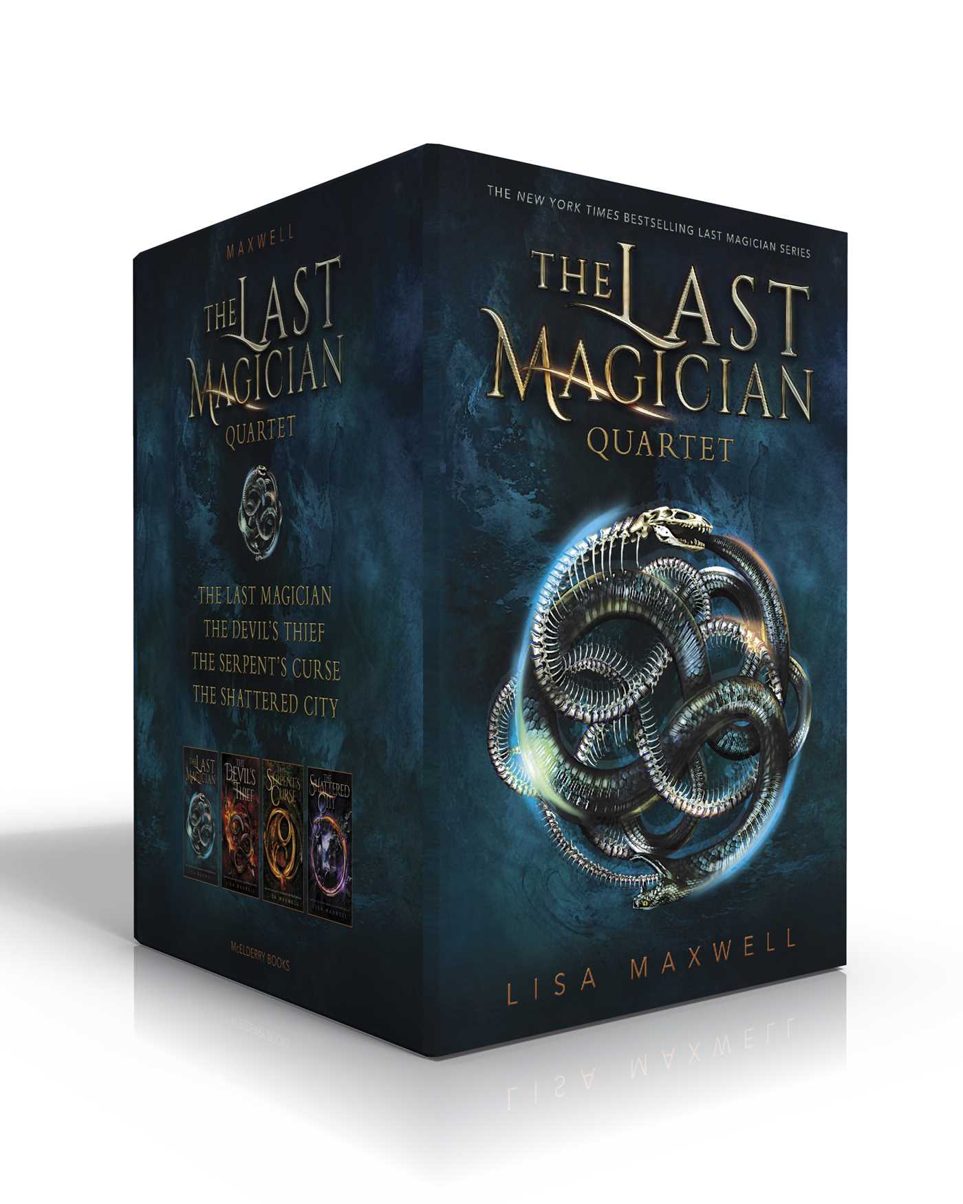 Last Magician Quartet (Boxed Set): The Last Magician; The Devil's Thief; The Serpent's Curse; The  Shattered City