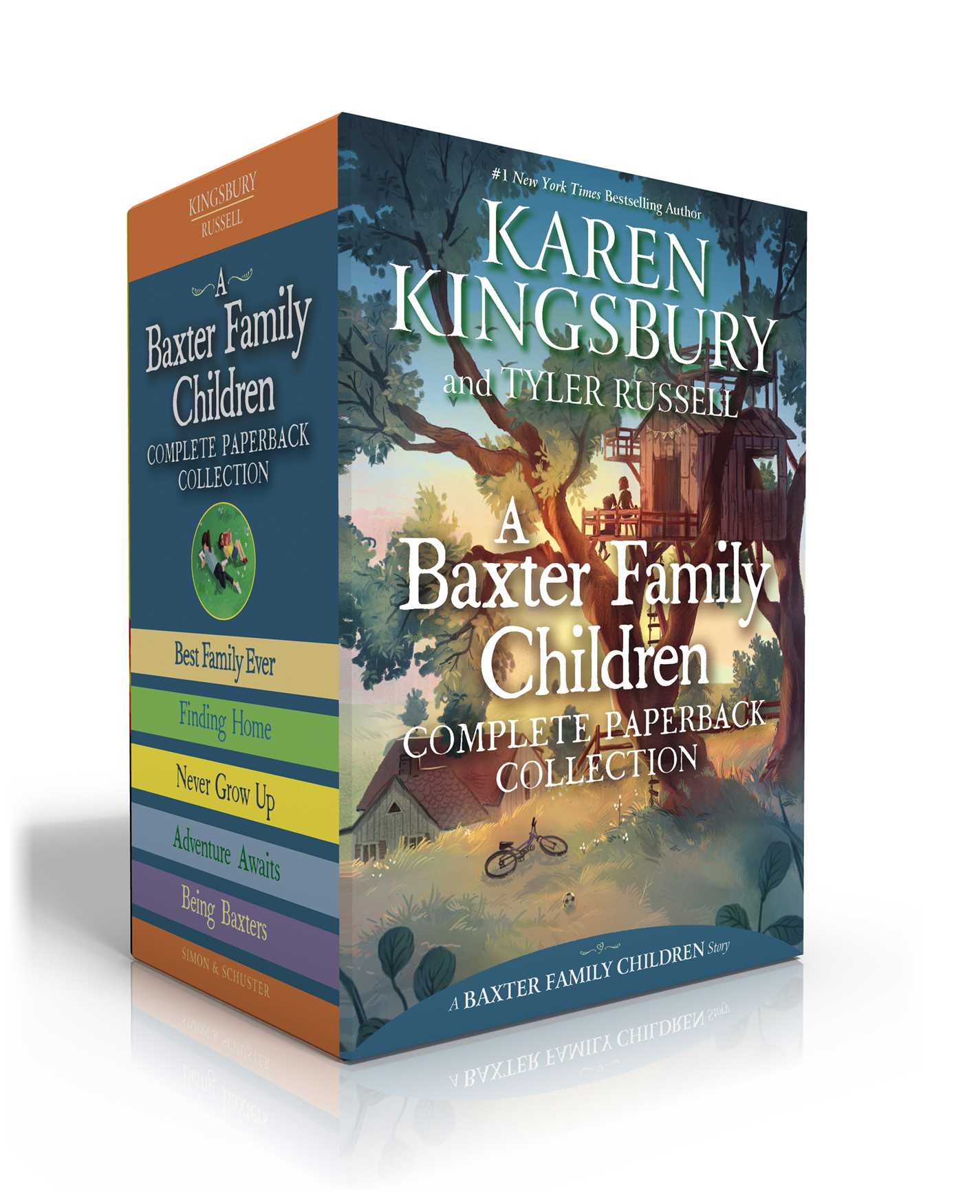 Baxter Family Children Complete Paperback Collection (Boxed Set): Best Family Ever; Finding Home; Never Grow Up; Adventure Awaits; Being Baxters