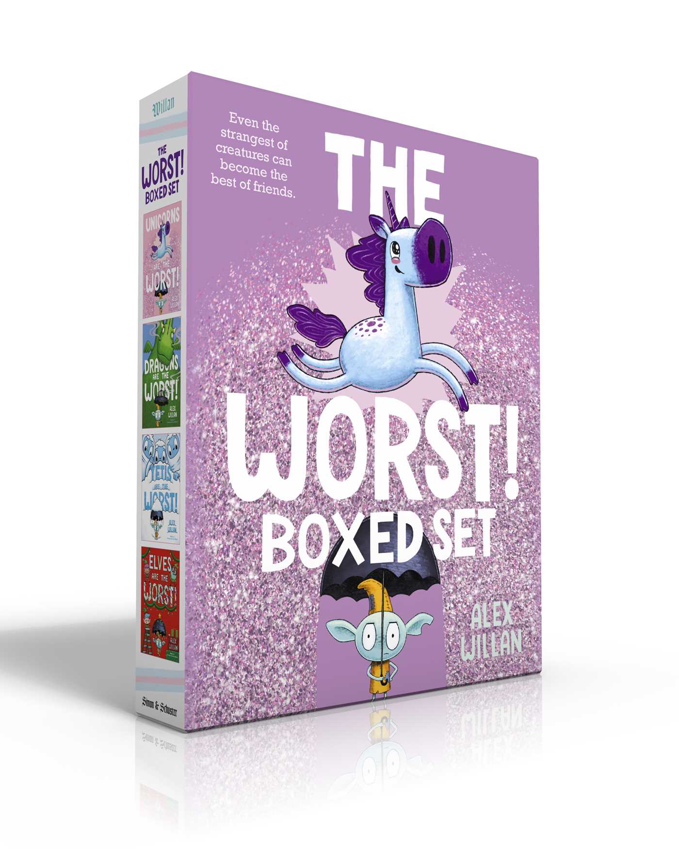 Worst! Boxed Set: Unicorns Are the Worst!; Dragons Are the Worst!; Yetis Are the Worst!; Elves Are the Worst!