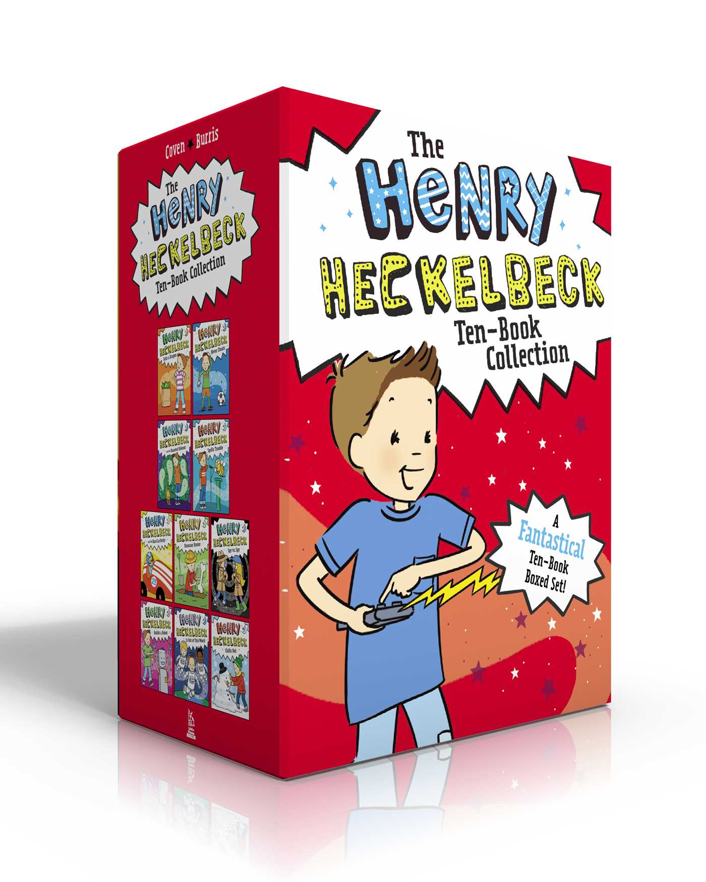 Henry Heckelbeck Ten-Book Collection (Boxed Set): Henry Heckelbeck Gets a Dragon; Never Cheats; and the Haunted Hideout; Spells Trouble; and the Race Car Derby; Dinosaur Hunter; Spy vs. Spy; Builds a Robot; Is Out of This World; Chills Out
