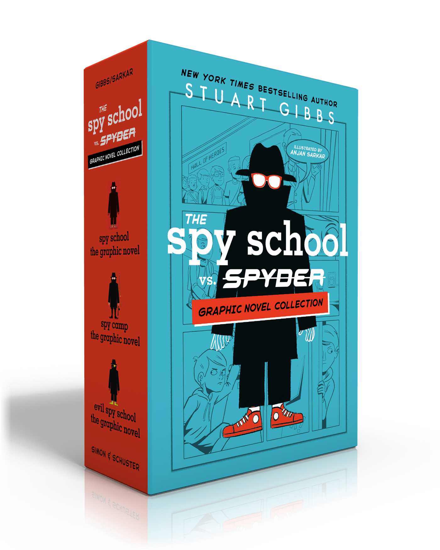 Spy School vs. SPYDER Graphic Novel Collection (Boxed Set): Spy School the Graphic Novel; Spy Camp the Graphic Novel; Evil Spy School the Graphic Novel