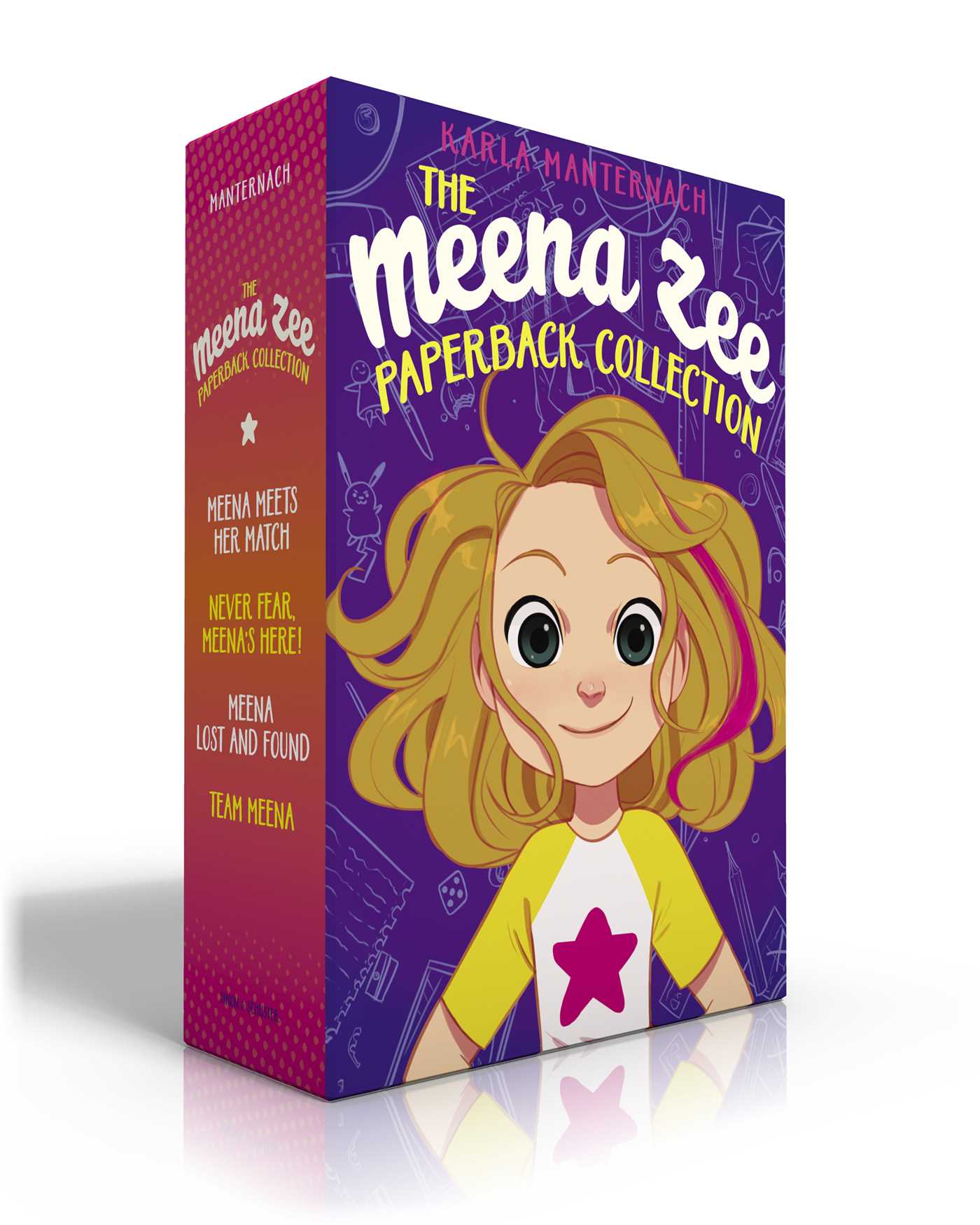 Meena Zee Paperback Collection (Boxed Set): Meena Meets Her Match; Never Fear, Meena's Here!; Meena Lost and Found; Team Meena