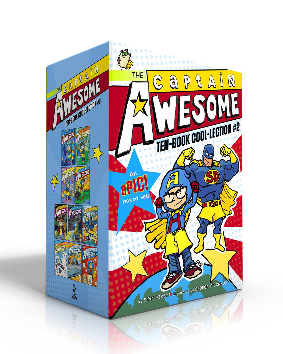 The Captain Awesome Ten-Book Cool-lection #2 (Boxed Set)
