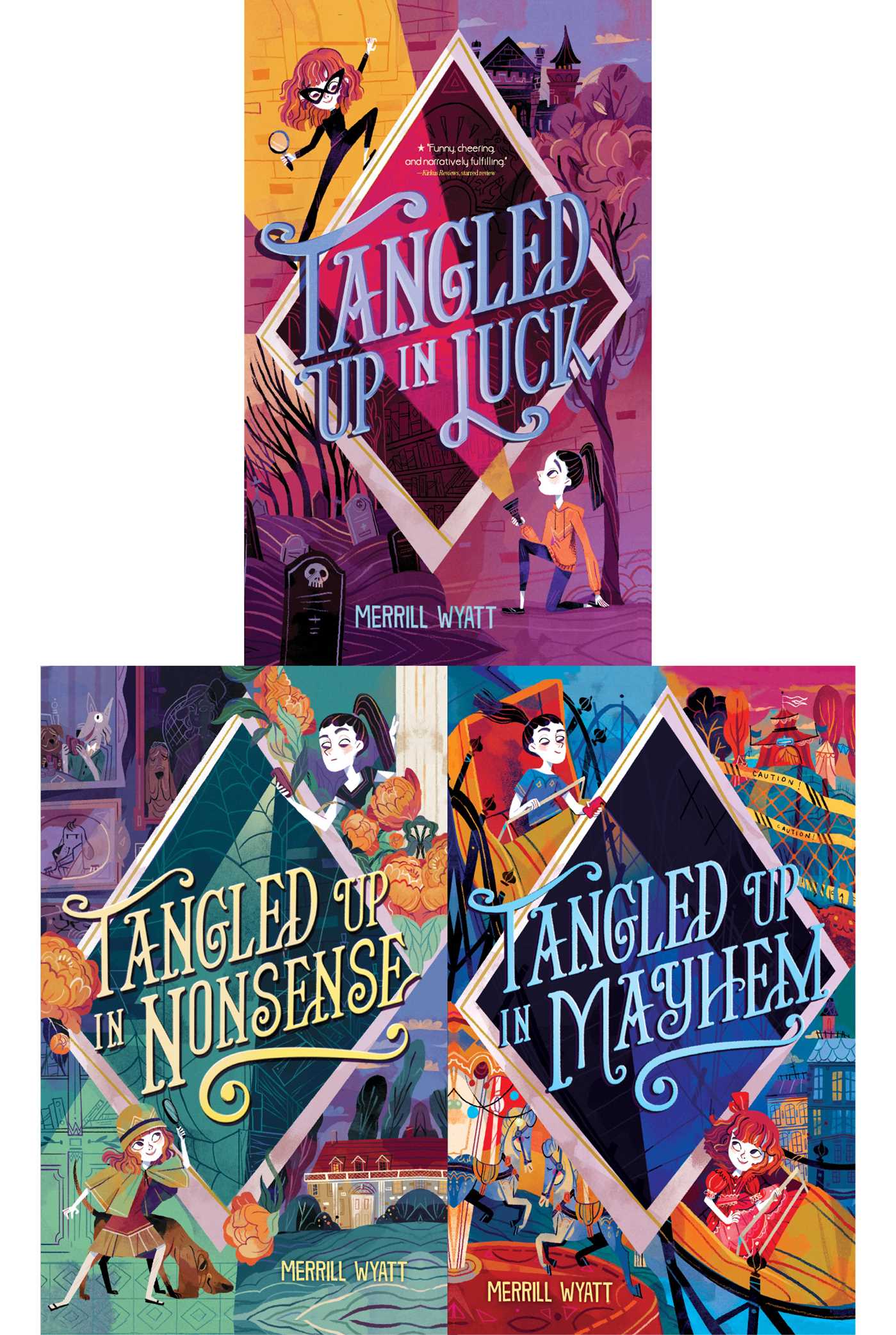 Tangled Mysteries Collected Set: Tangled Up in Luck; Tangled Up in Nonsense; Tangled Up in Mayhem
