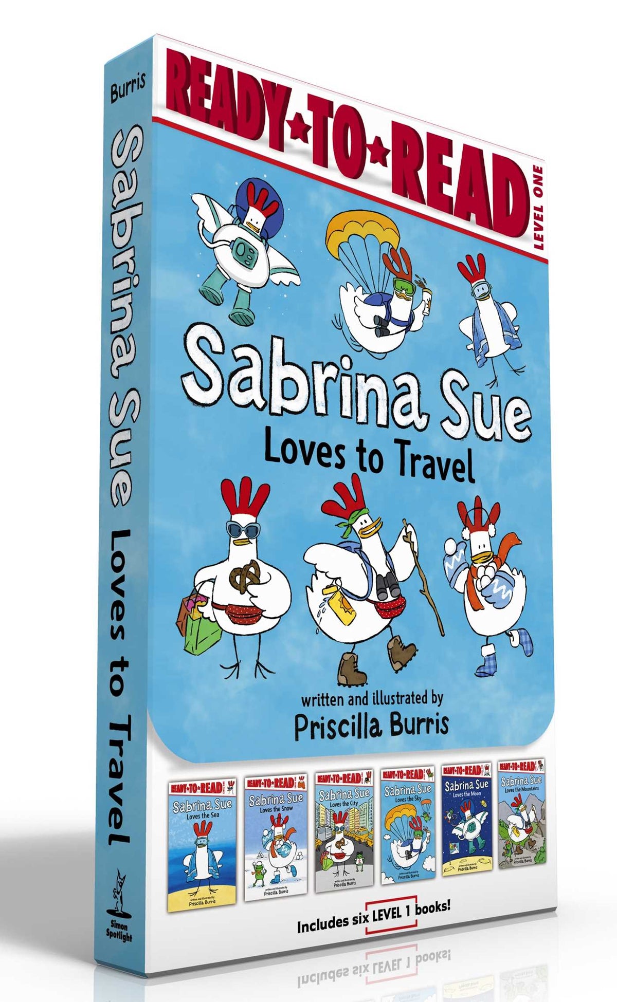 Sabrina Sue Loves to Travel! (Boxed Set)