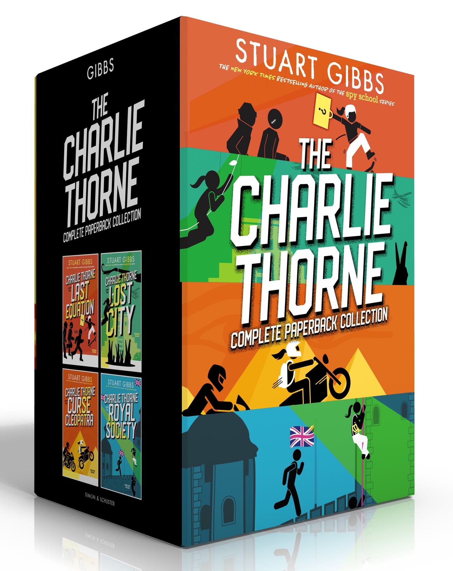 Charlie Thorne Complete Paperback Collection (Boxed Set): Charlie Thorne and the Last Equation; Charlie Thorne and the Lost City; Charlie Thorne and the Curse of Cleopatra; Charlie Thorne and the Royal Society