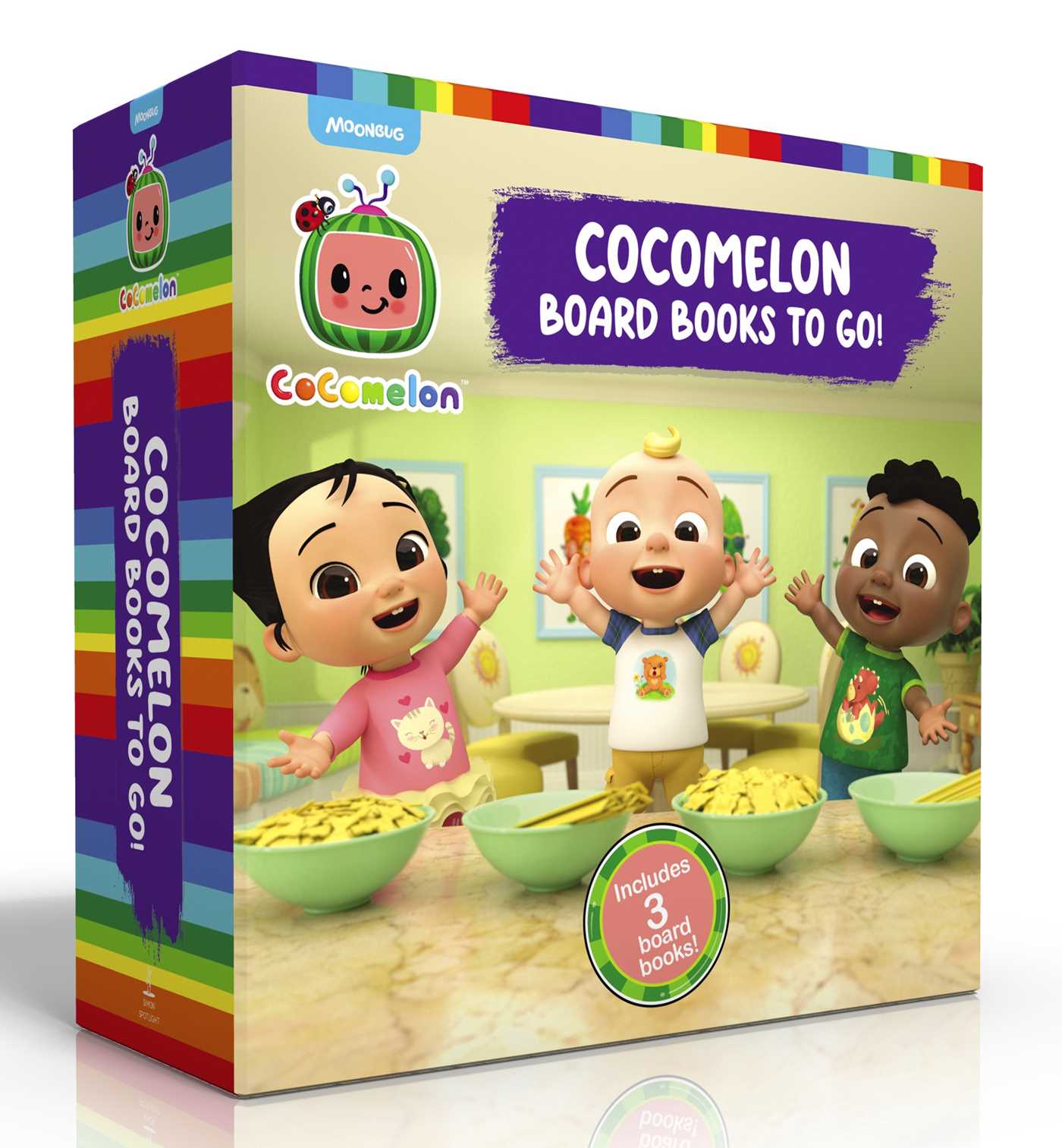 CoComelon Board Books to Go! (Boxed Set)