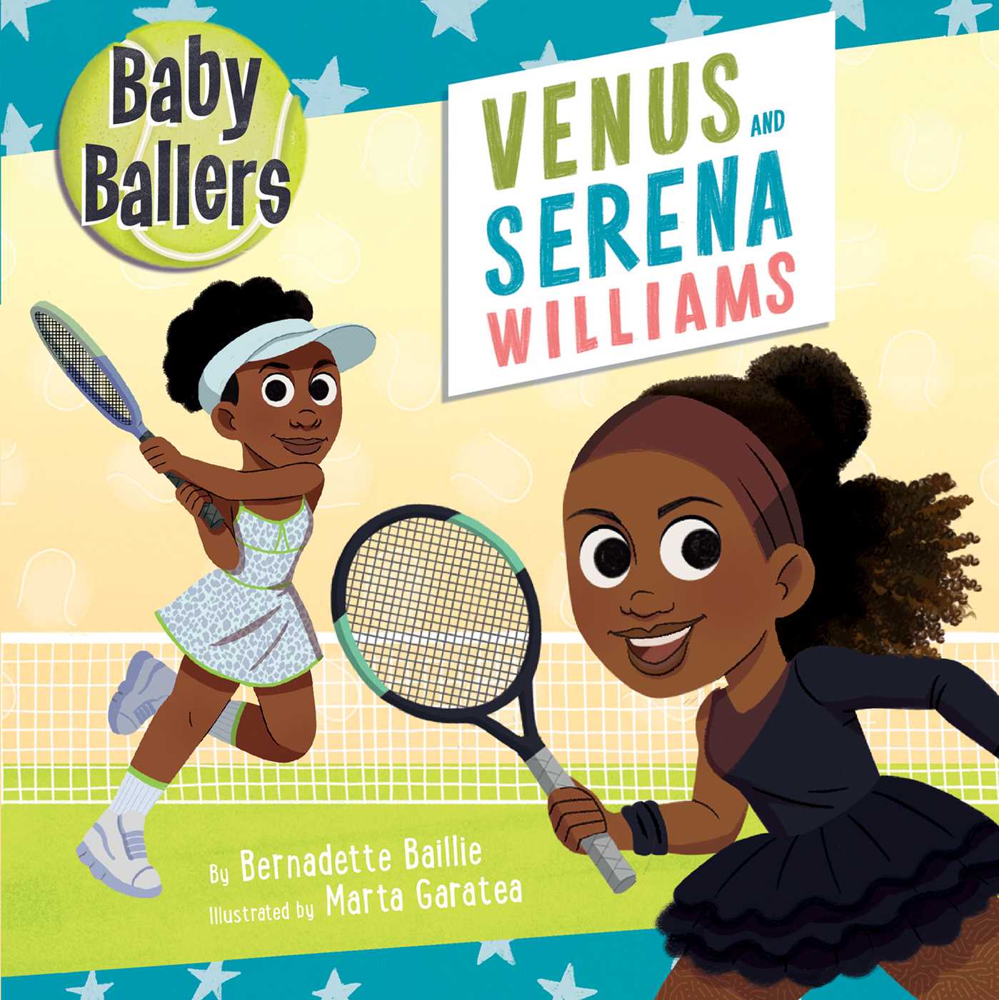 Baby Ballers: Venus and Serena Williams - Baby Sports Book, Board Book for Babies and Toddlers, Ages 0-2