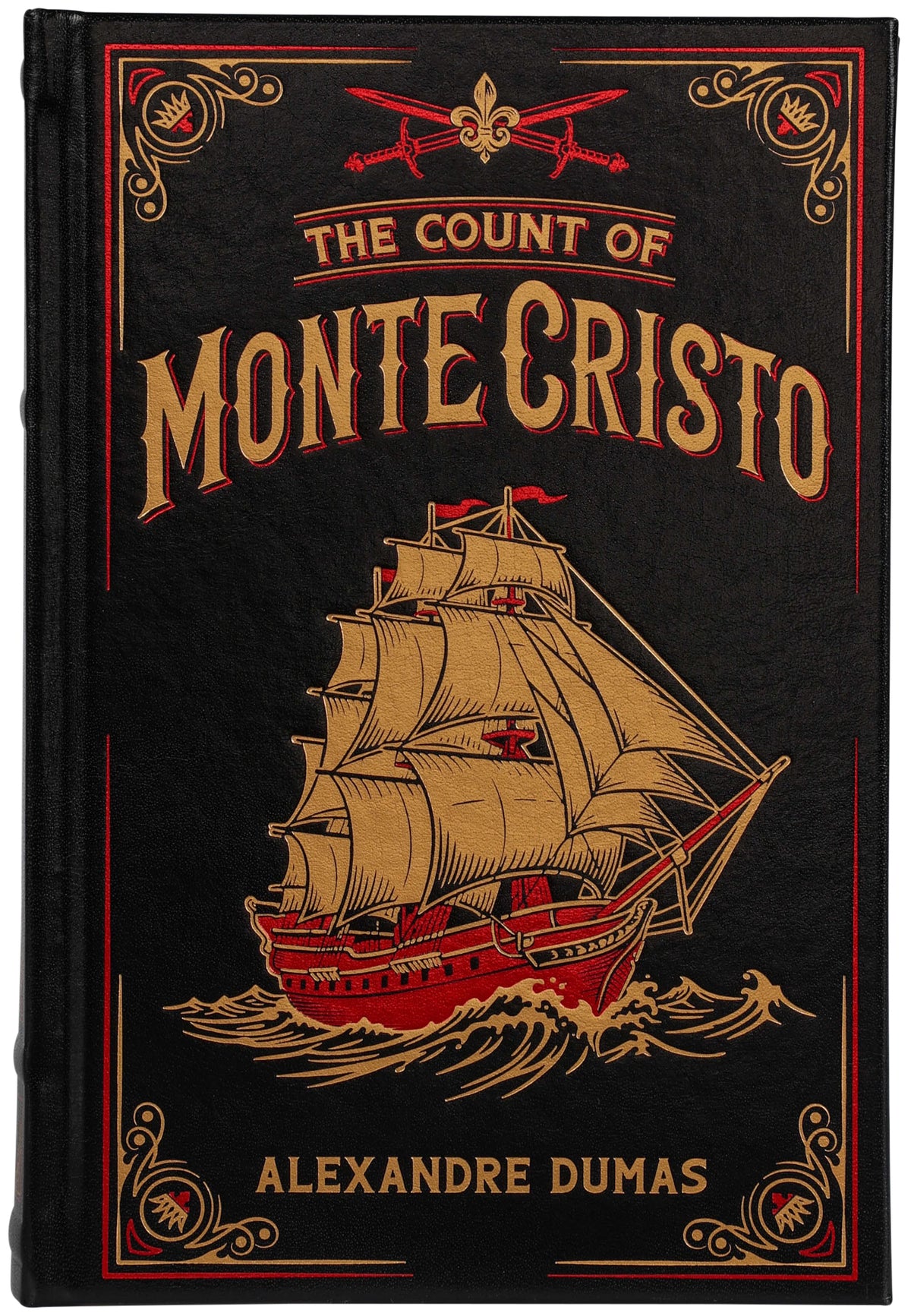 Count of Monte Cristo (Deluxe Leatherbound Edition) - Historical Fiction, Revenge Classic by Alexandre Dumas (Leather-Bound Classics)