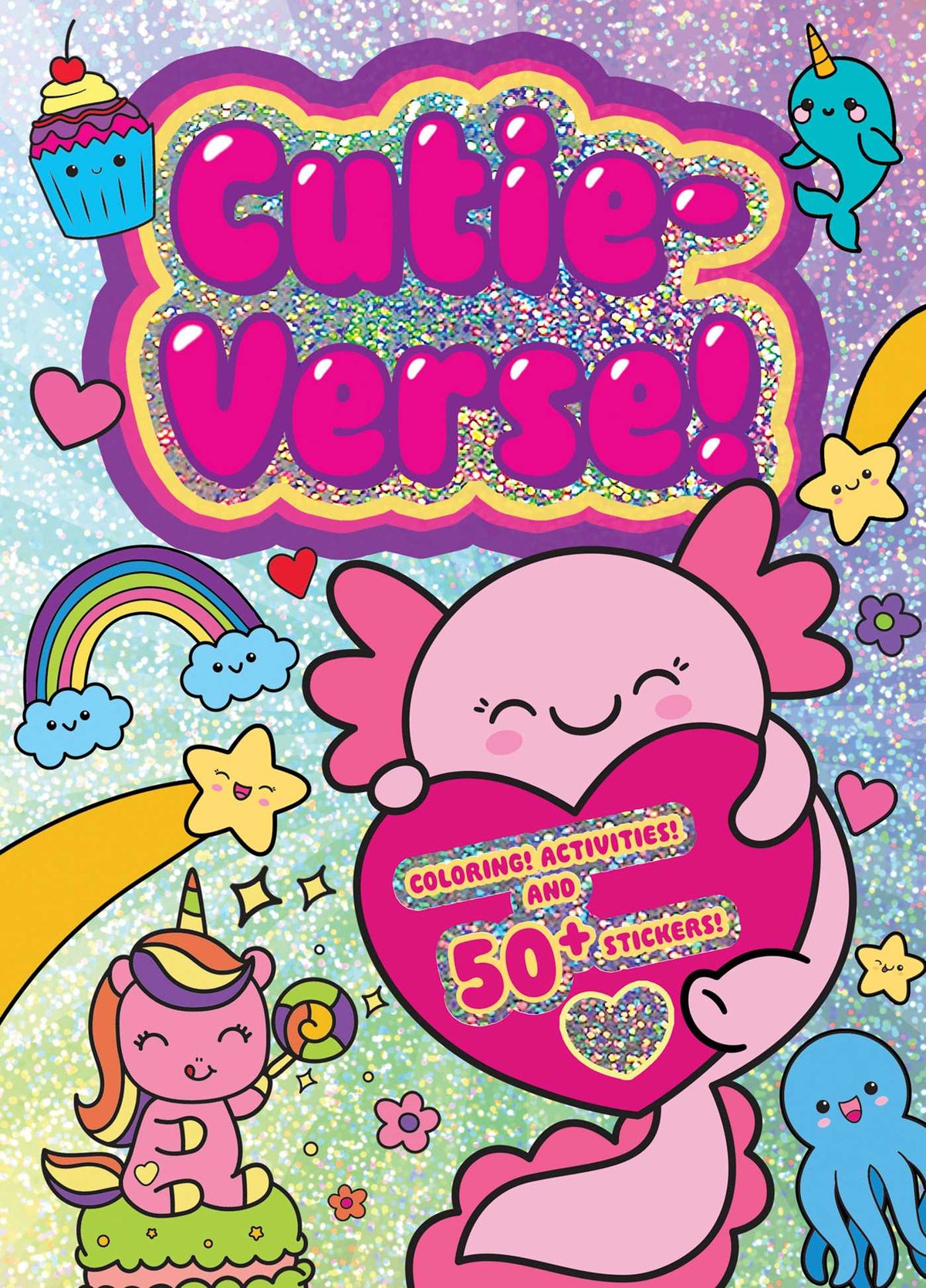 Jumbo Foil Coloring Book: Cutie-Verse!