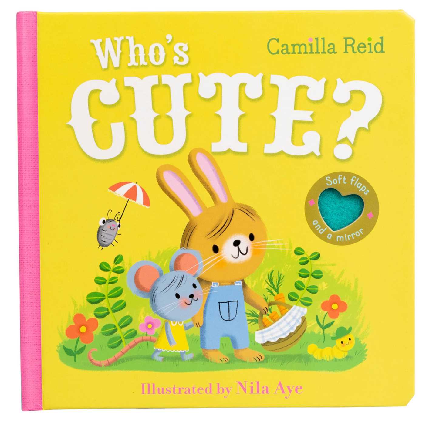 Who's Cute? (Interactive Board Book for Babies and Toddlers 0-3)