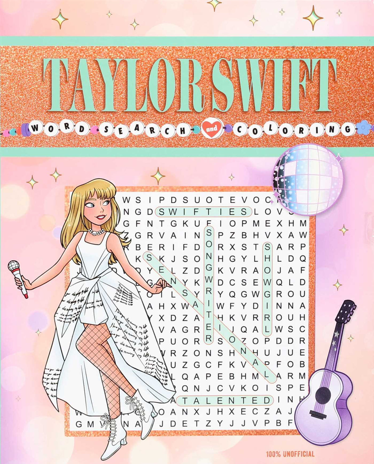 Taylor Swift Word Search and Coloring
