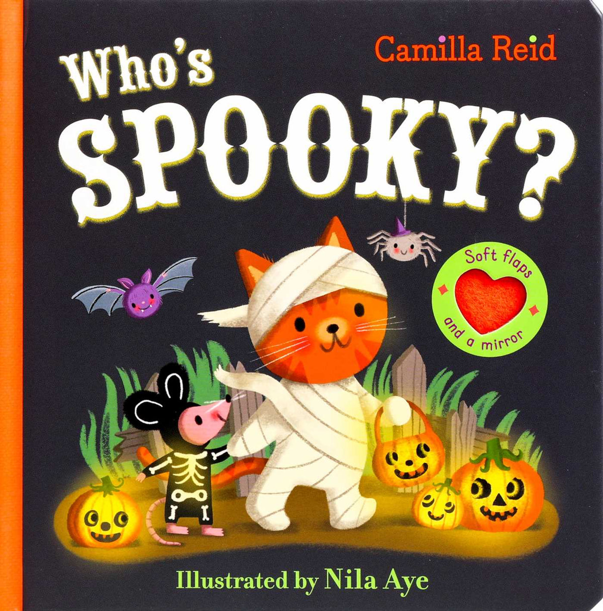 Who's Spooky? (Interactive Board Book for Babies and Toddlers 0-3)