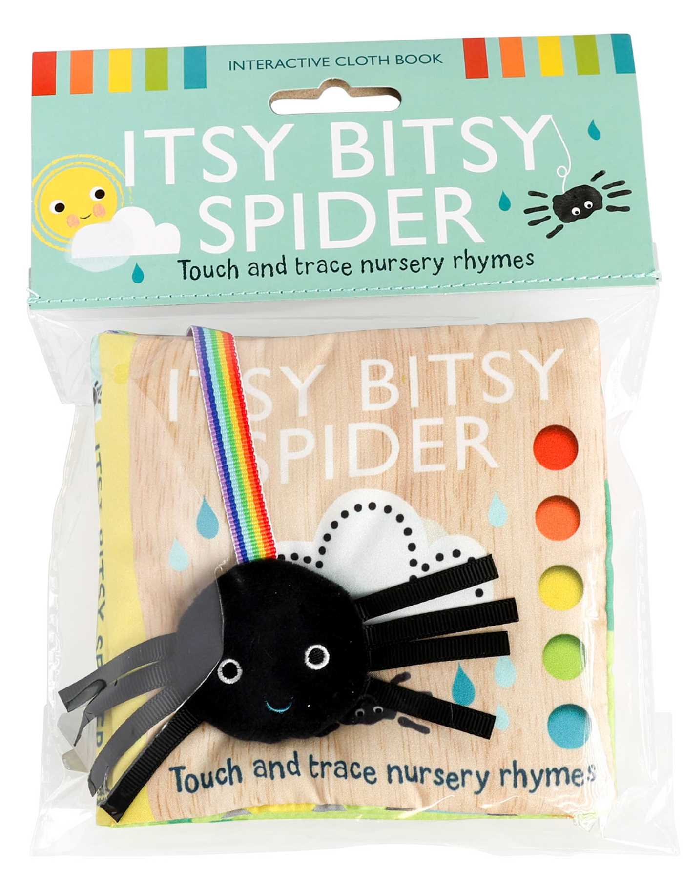 Touch and Trace Nursery Rhymes: Itsy Bitsy Spider Cloth Book