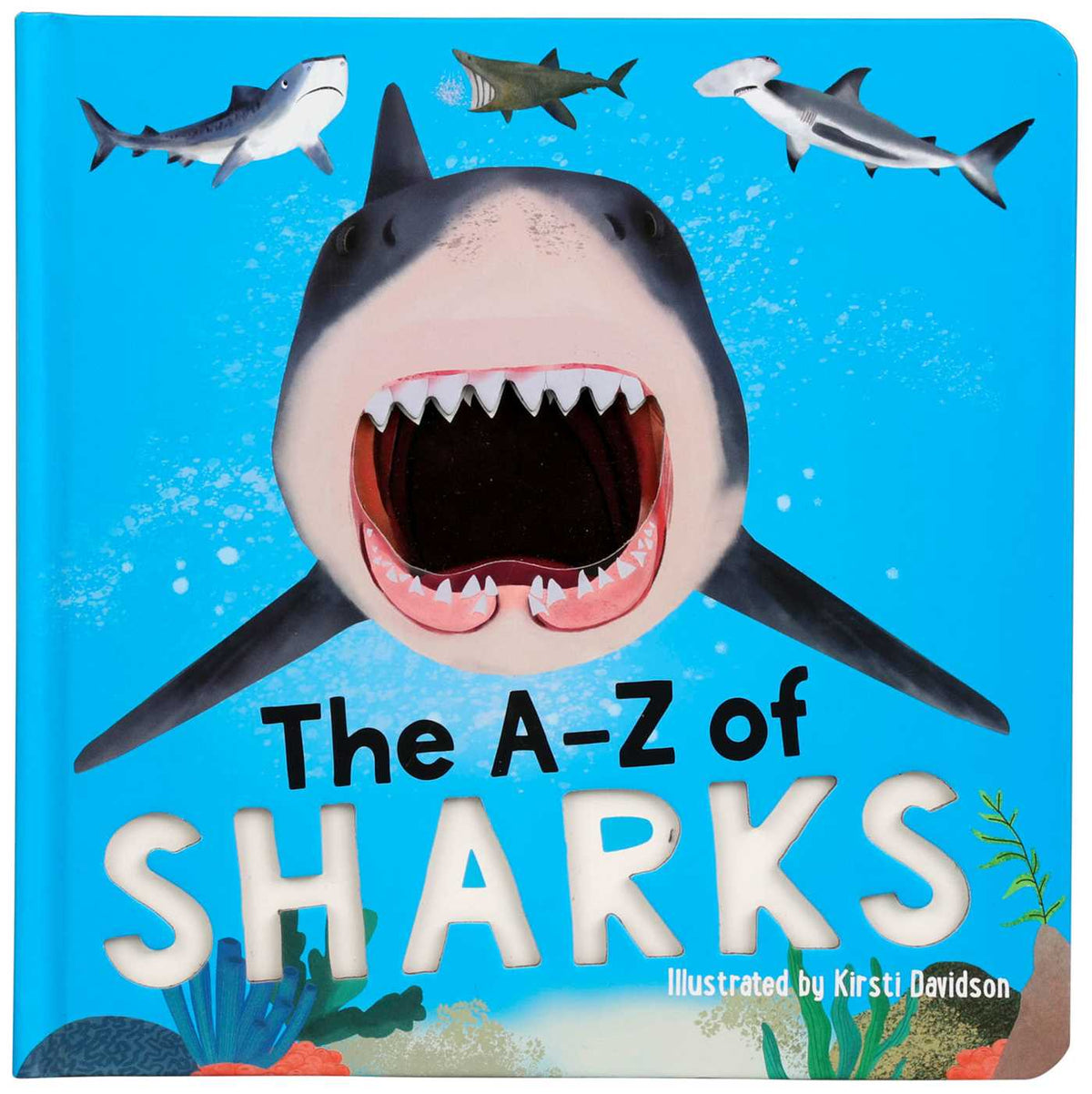 A-Z of Sharks - Shark Book for Kids, Children's Board Book for Ages 3-5