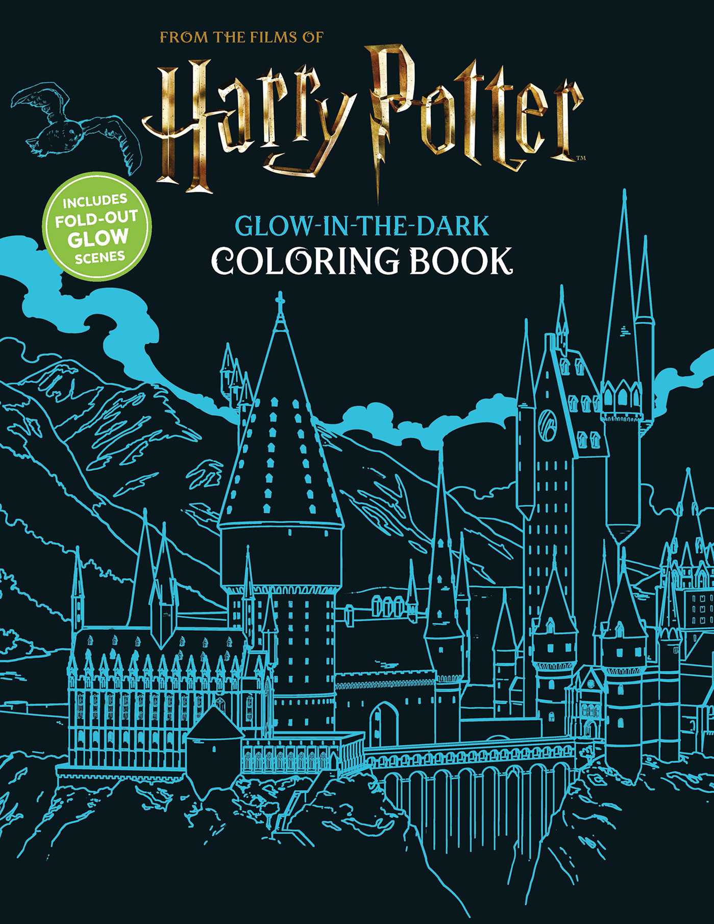 Harry Potter Glow-in-the-Dark Coloring Book