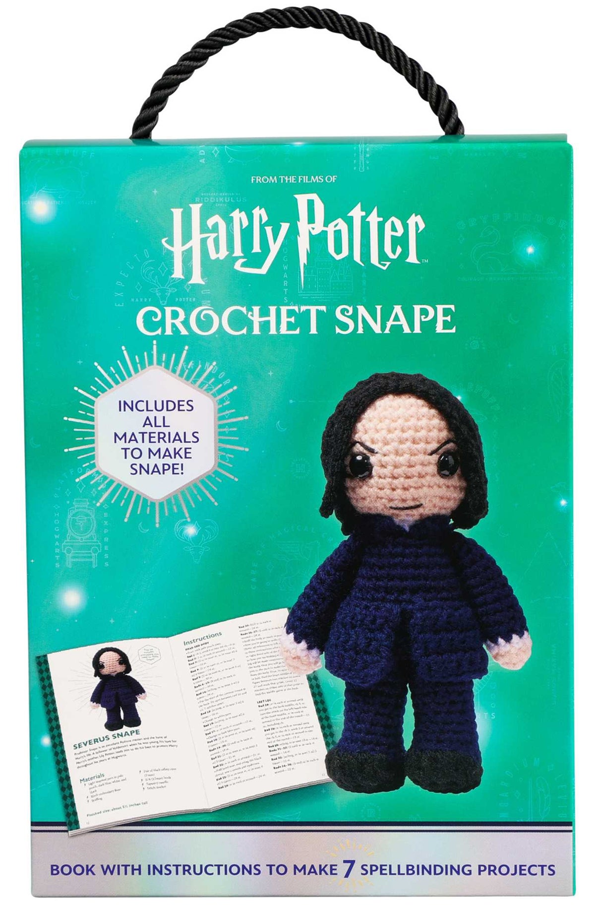 Harry Potter Crochet Snape