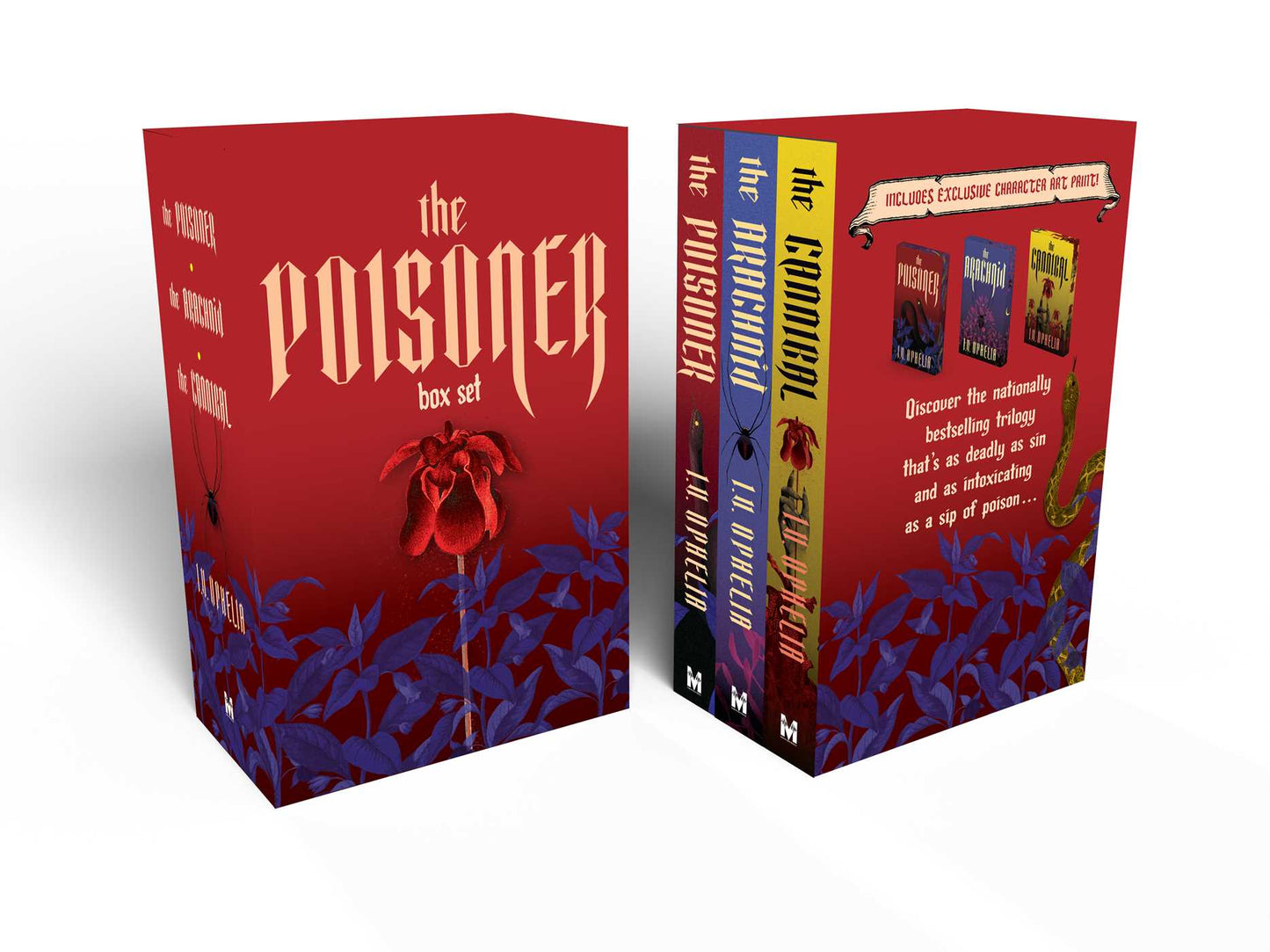 Poisoner Trilogy Box Set: The Poisoner, The Arachnid, The Cannibal