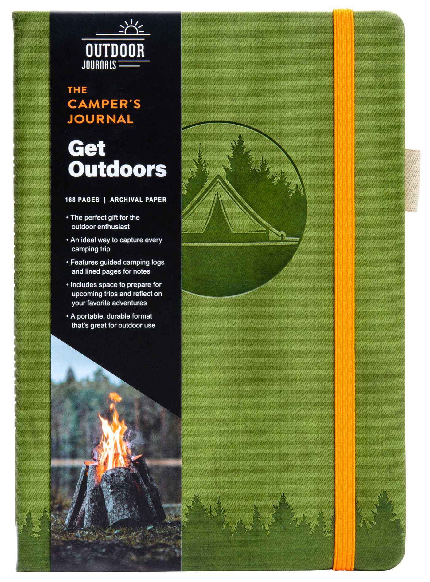 Camper's Journal (Outdoor Journal; Camping Log Book; Travel Diary)