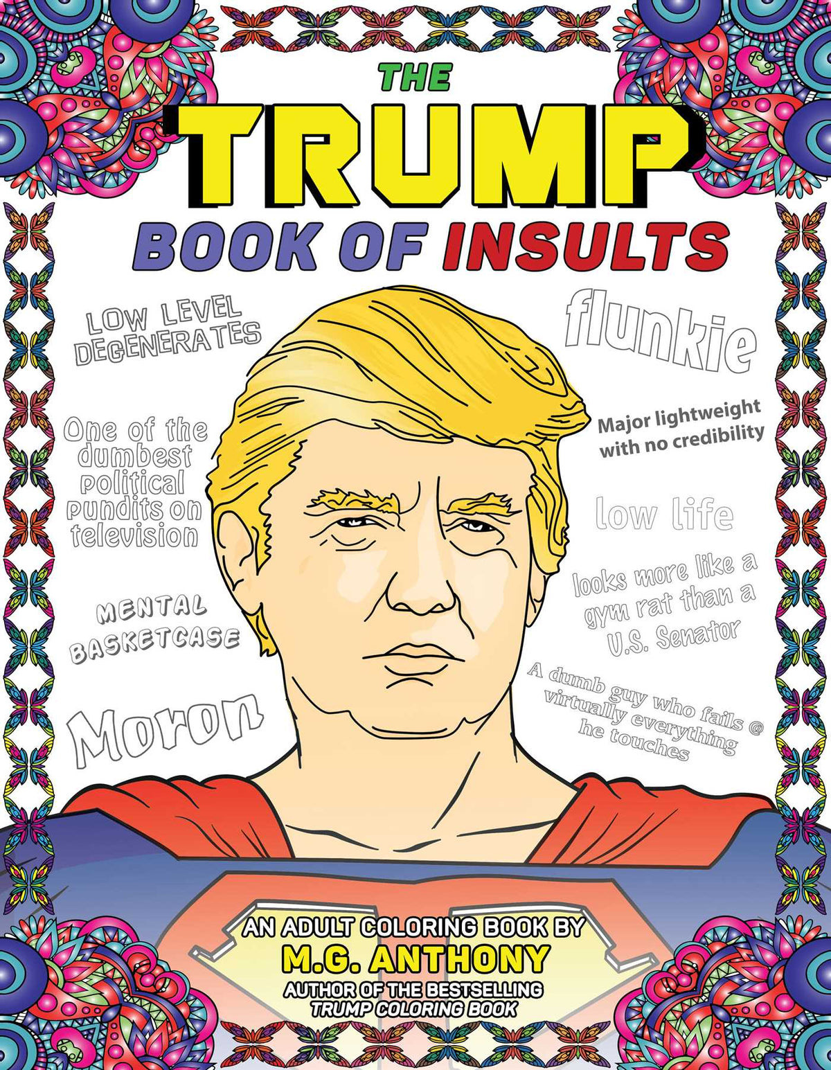 Trump Book of Insults: An Adult Coloring Book