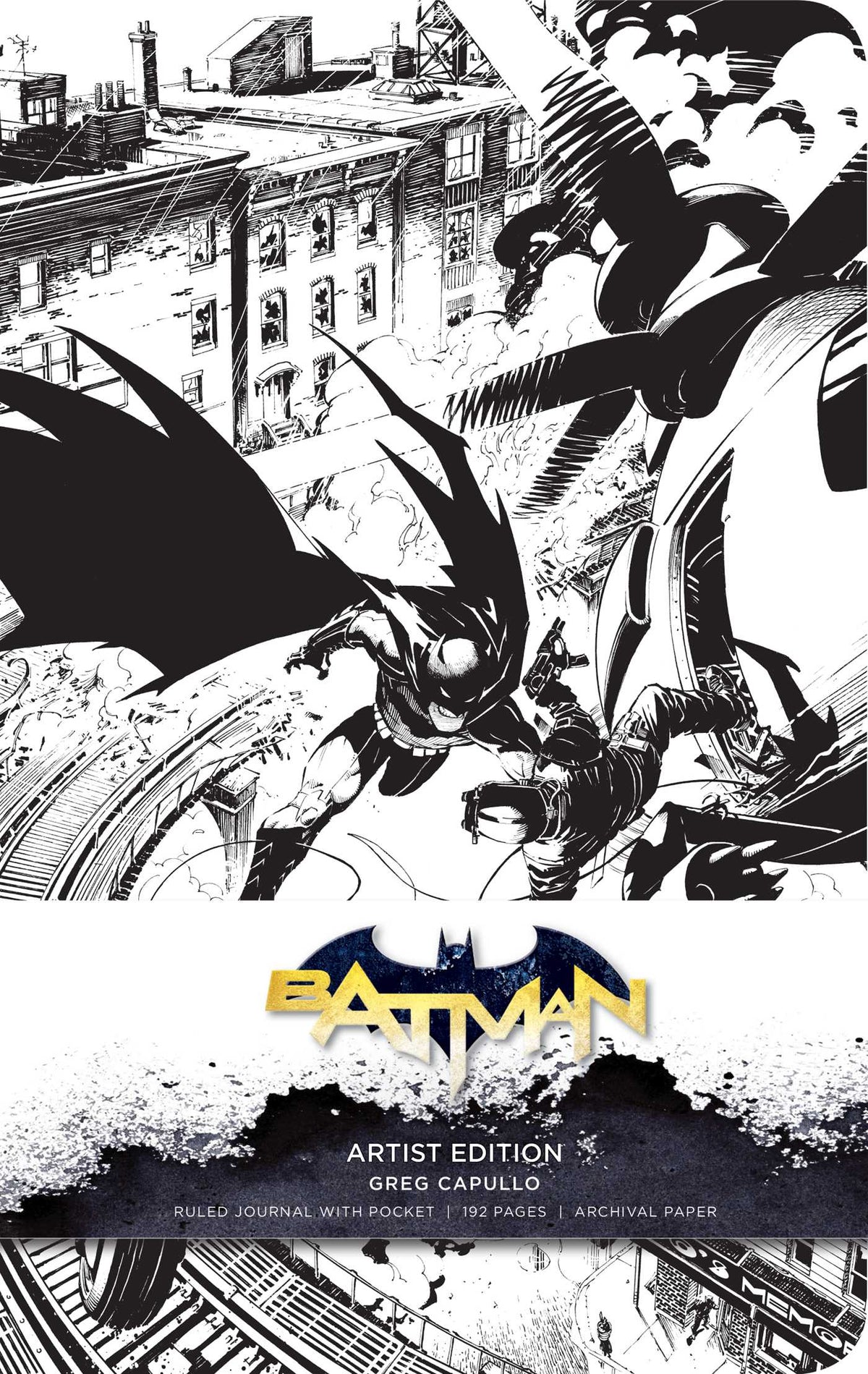DC Comics: Batman Hardcover Ruled Journal: Artist Edition