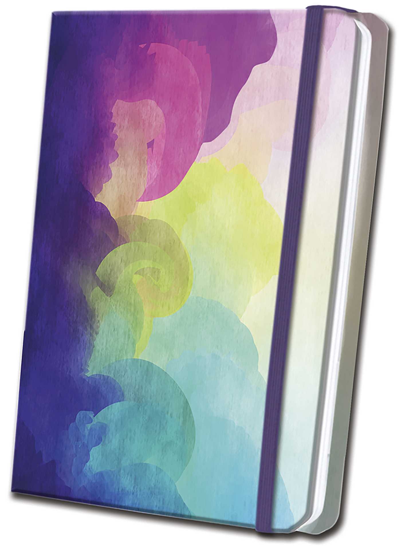 Rainbow Satin Journal