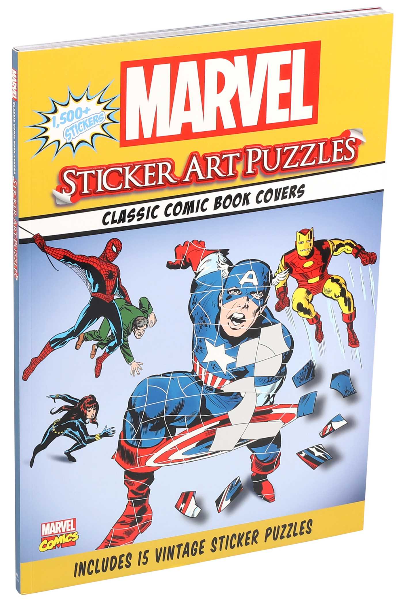 Marvel Sticker Art Puzzles