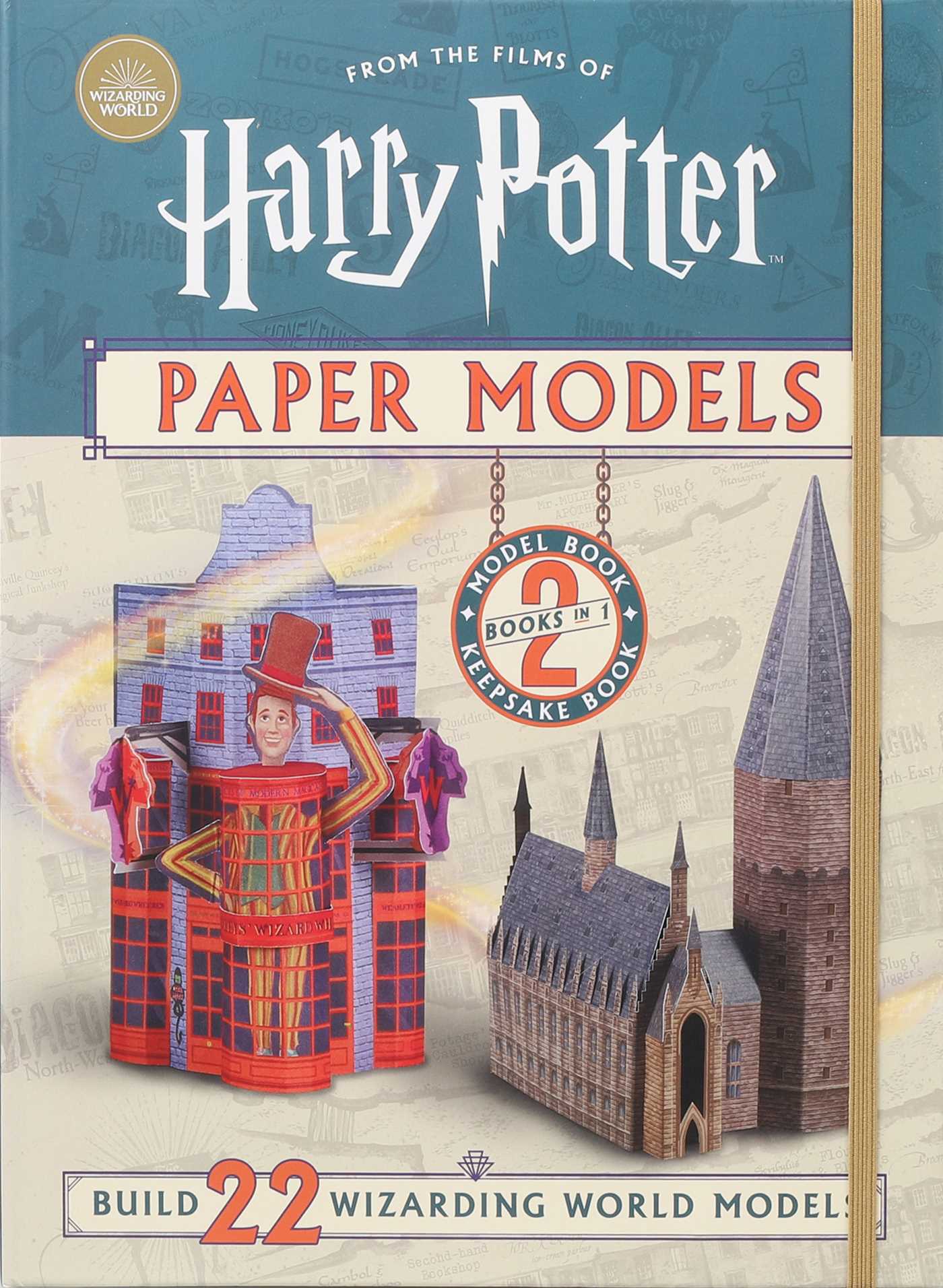 Harry Potter Paper Models - Model Kit for Teens and Adults, Officially Licensed