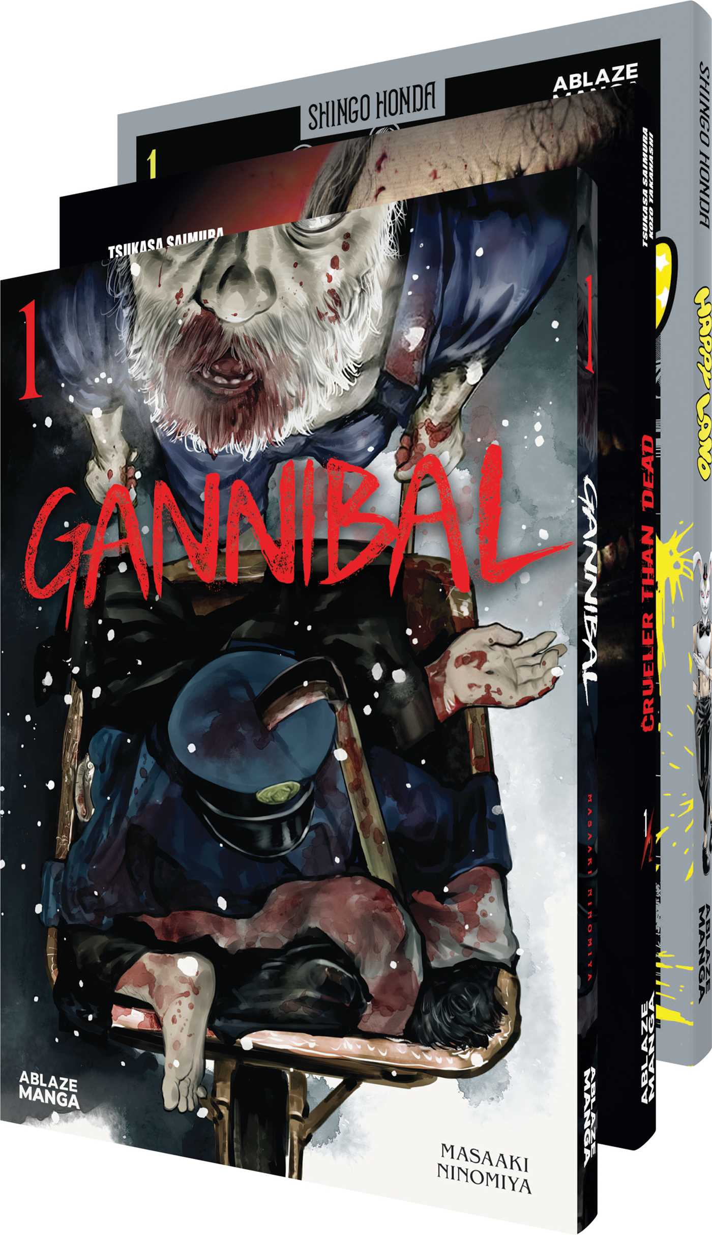 ABLAZE HORROR MANGA COLLECTED SET