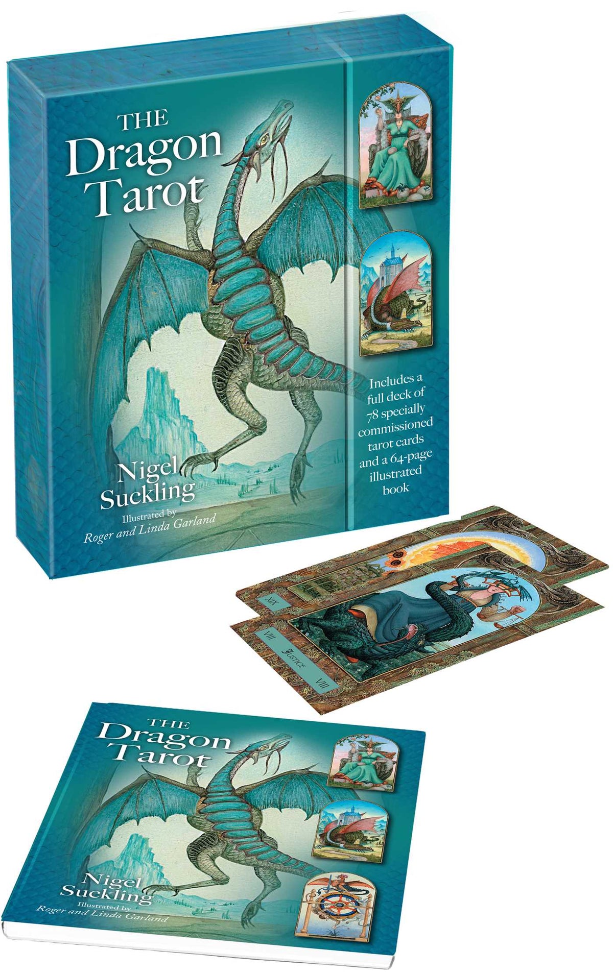 Dragon Tarot: Includes a full deck of 78 specially commissioned tarot cards and a 64-page illustrated book