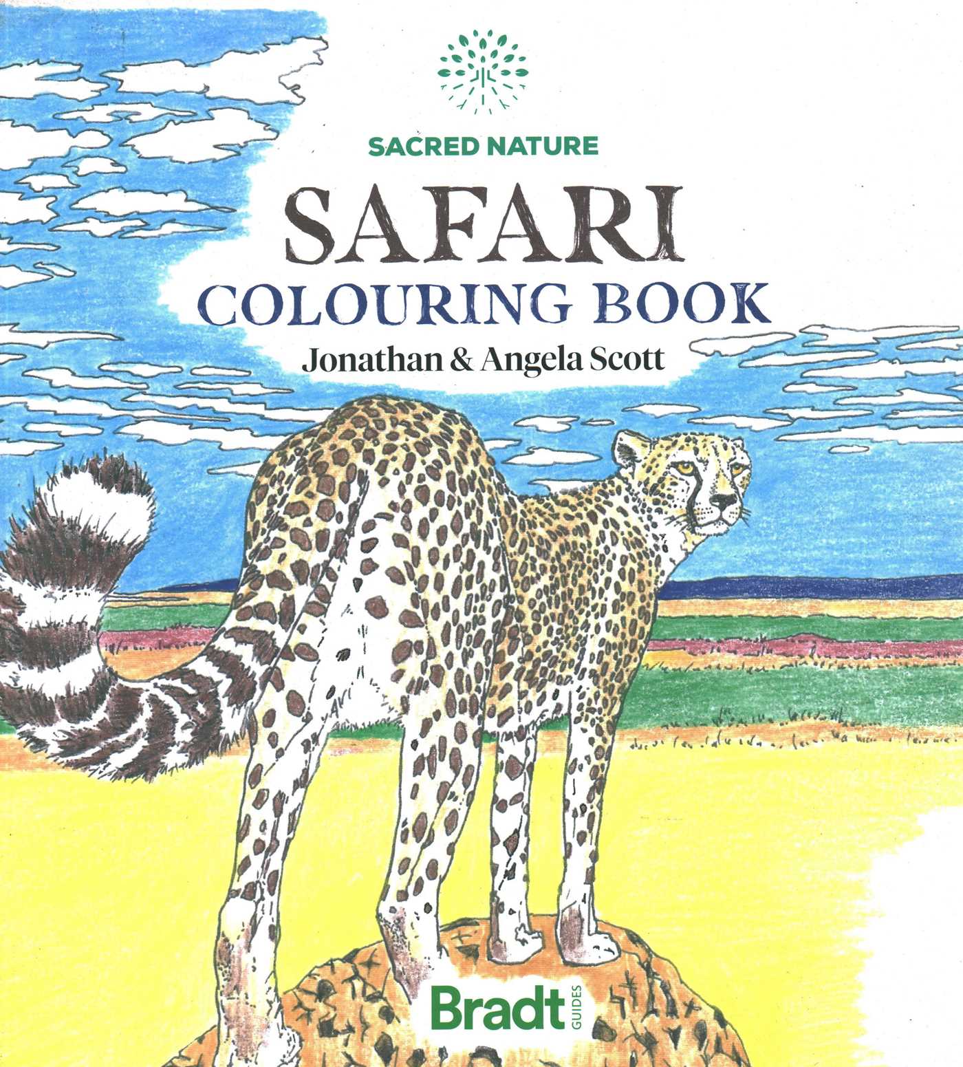 Sacred Nature Safari Colouring Book