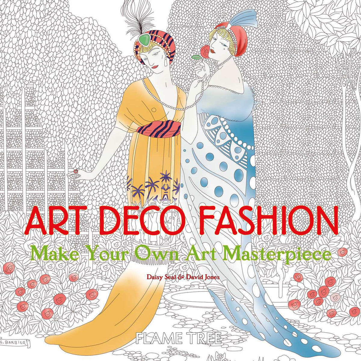 Art Deco Fashion (Art Colouring Book)
