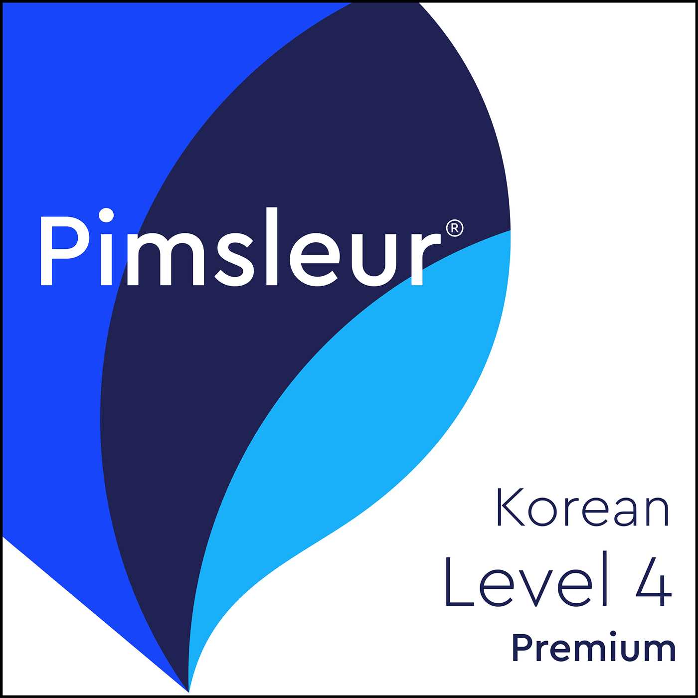 Pimsleur Korean Level 4 Premium