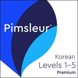 Pimsleur Korean Levels 1-5 Premium