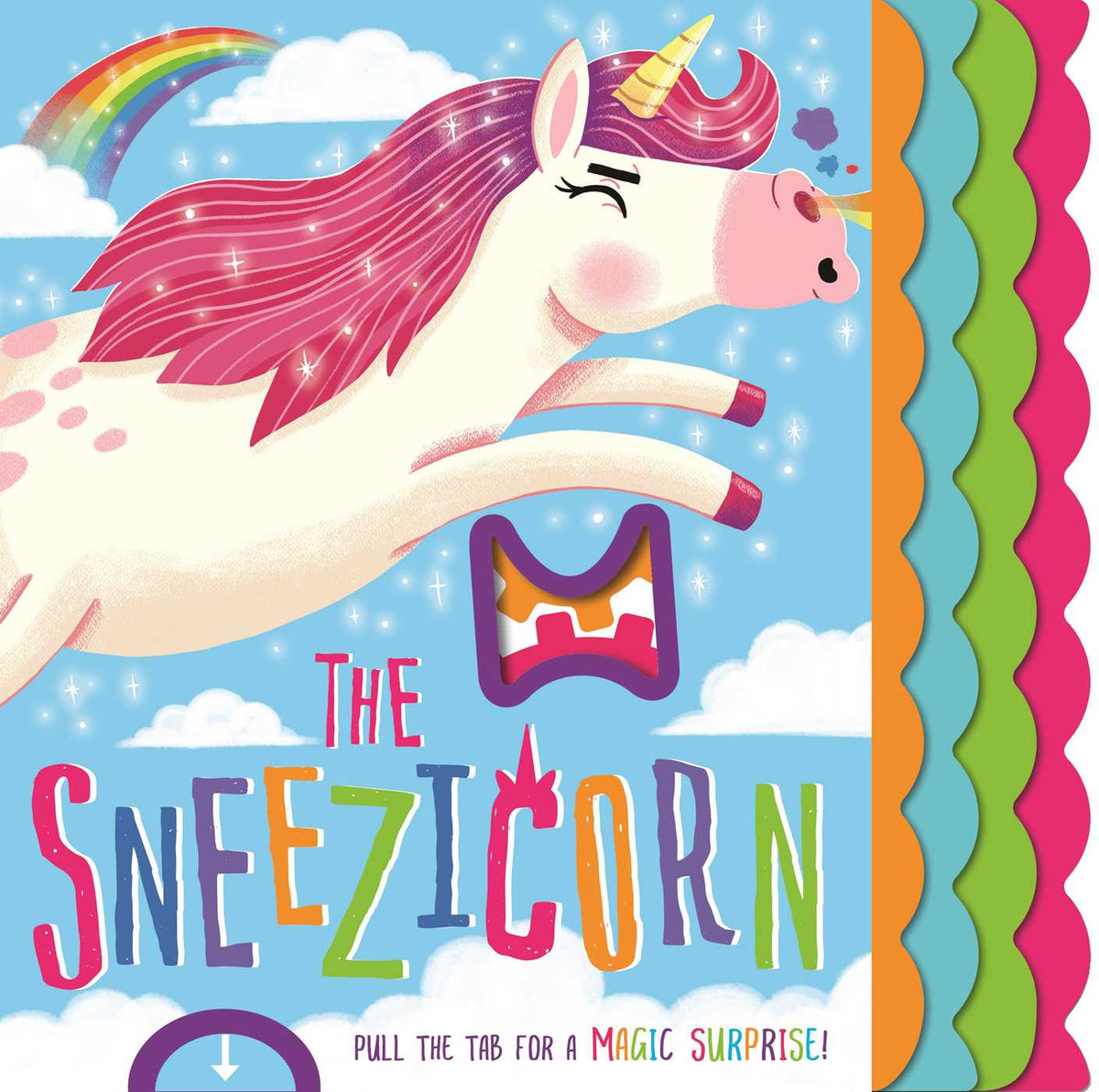 Sneezicorn: Pull the Tab Book