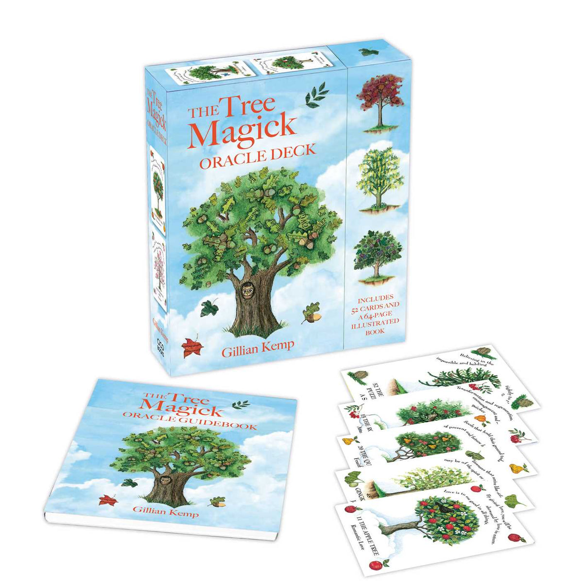 Tree Magick Oracle Deck: Includes 52 cards and a 64-page illustrated book
