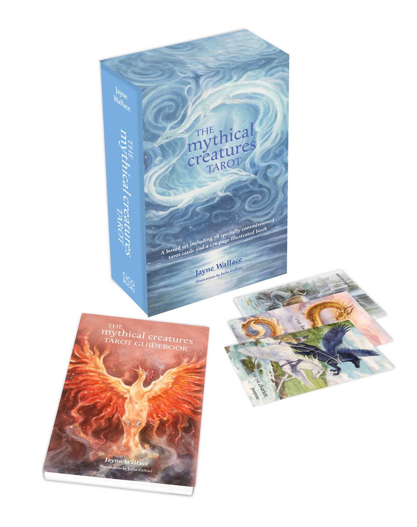 Mythical Creatures Tarot: A boxed set including 78 specially commissioned tarot cards and a 176-page illustrated book