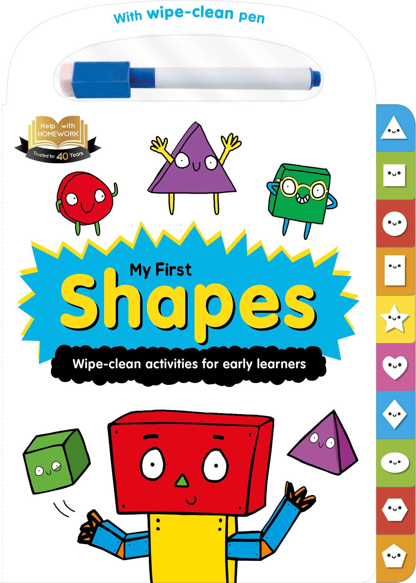 Help with Homework: My First Shapes-Wipe-Clean Activities for Early Learners