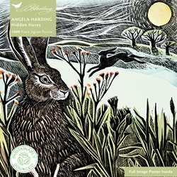 Adult Sustainable Jigsaw Puzzle Angela Harding: Hidden Hares