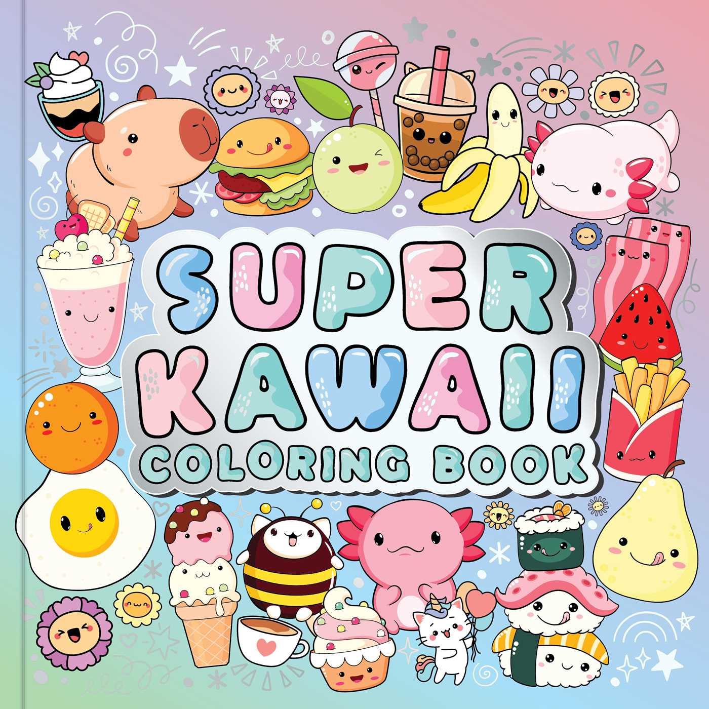 Super Kawaii Coloring Book