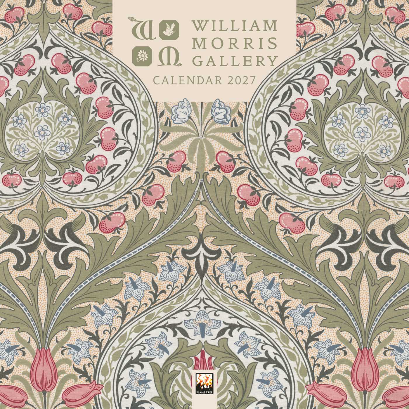 William Morris Gallery Mini Wall Calendar 2027 (Art Calendar)