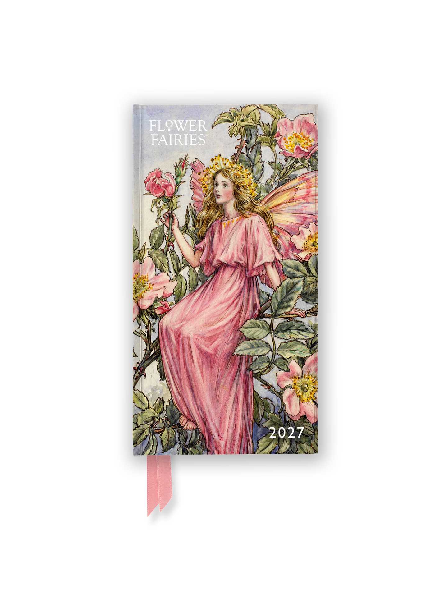 Flower Fairies 2027 Luxury Slimline Pocket Diary Planner – Week to View