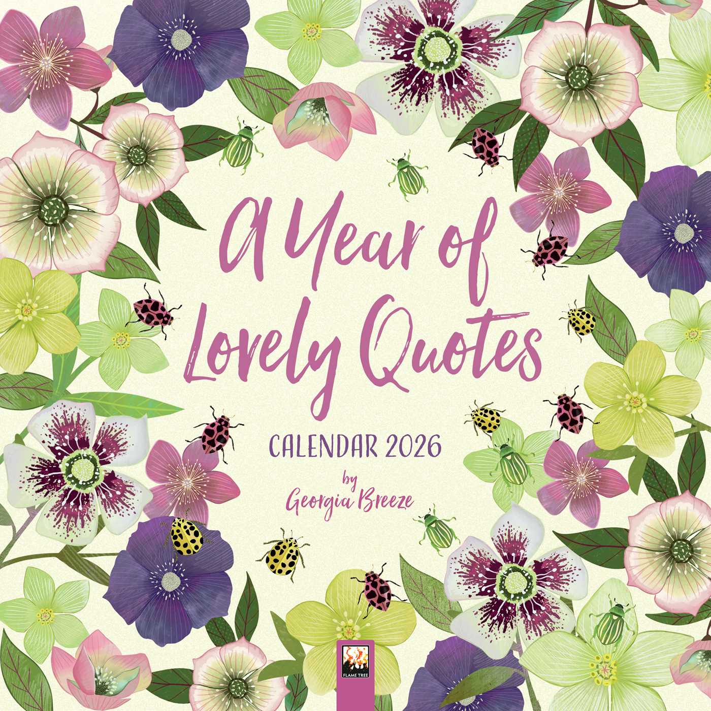 Year of Lovely Quotes Wall Calendar 2026 (Art Calendar)