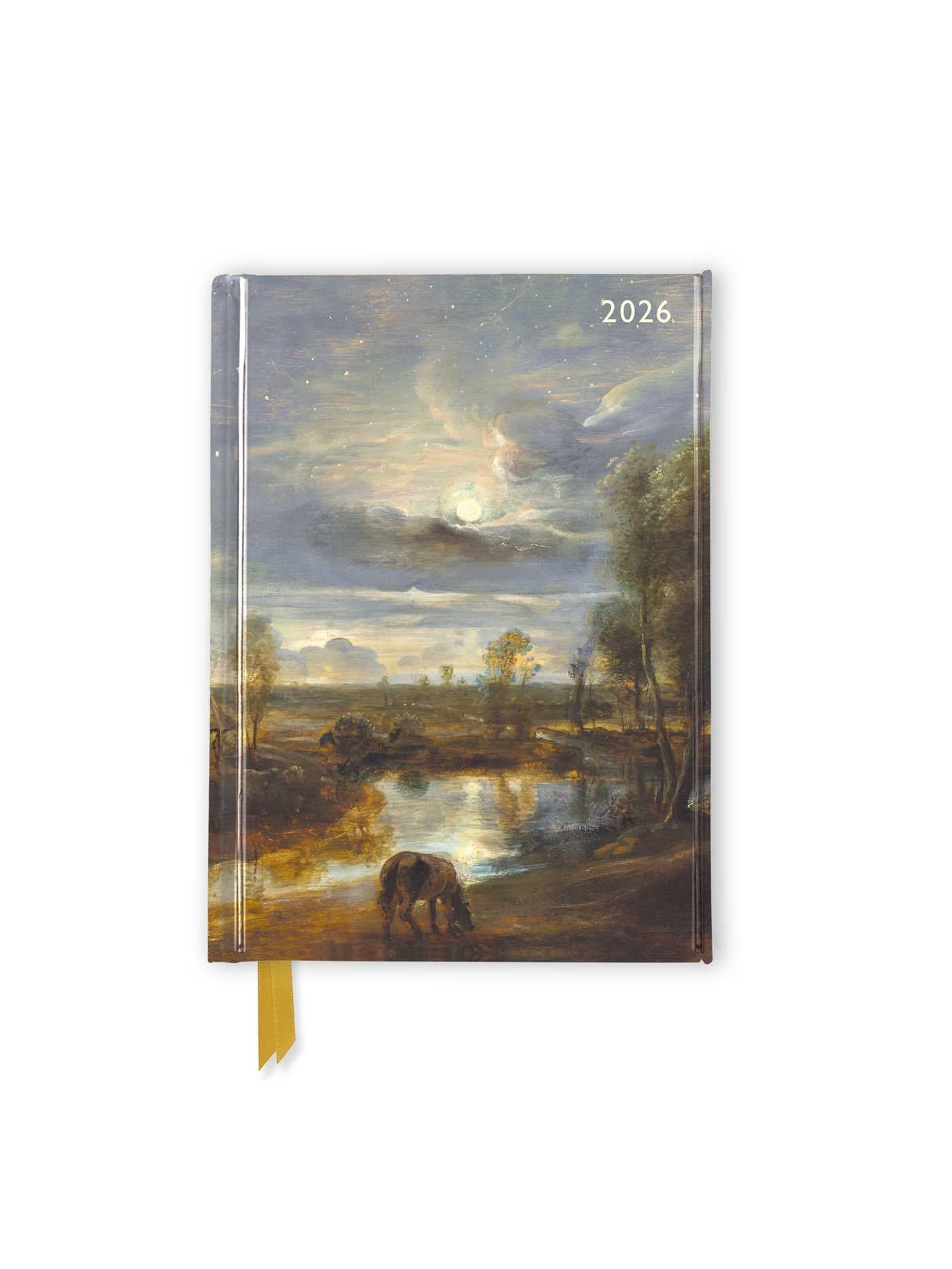 Courtauld: Landscape by Moonlight 2026 Luxury Pocket Diary Planner - Week to View