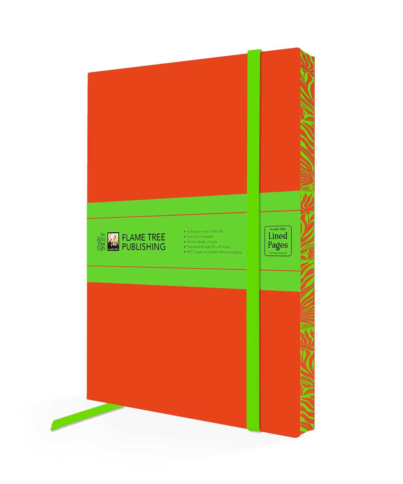 Orange Artisan Paperback Notebook