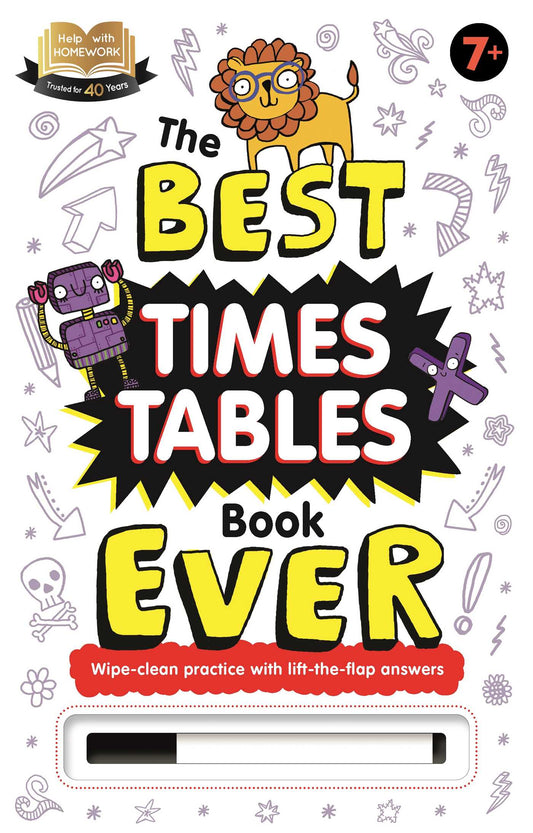 Best Times Tables Book Ever: Wipe-Clean Workbook