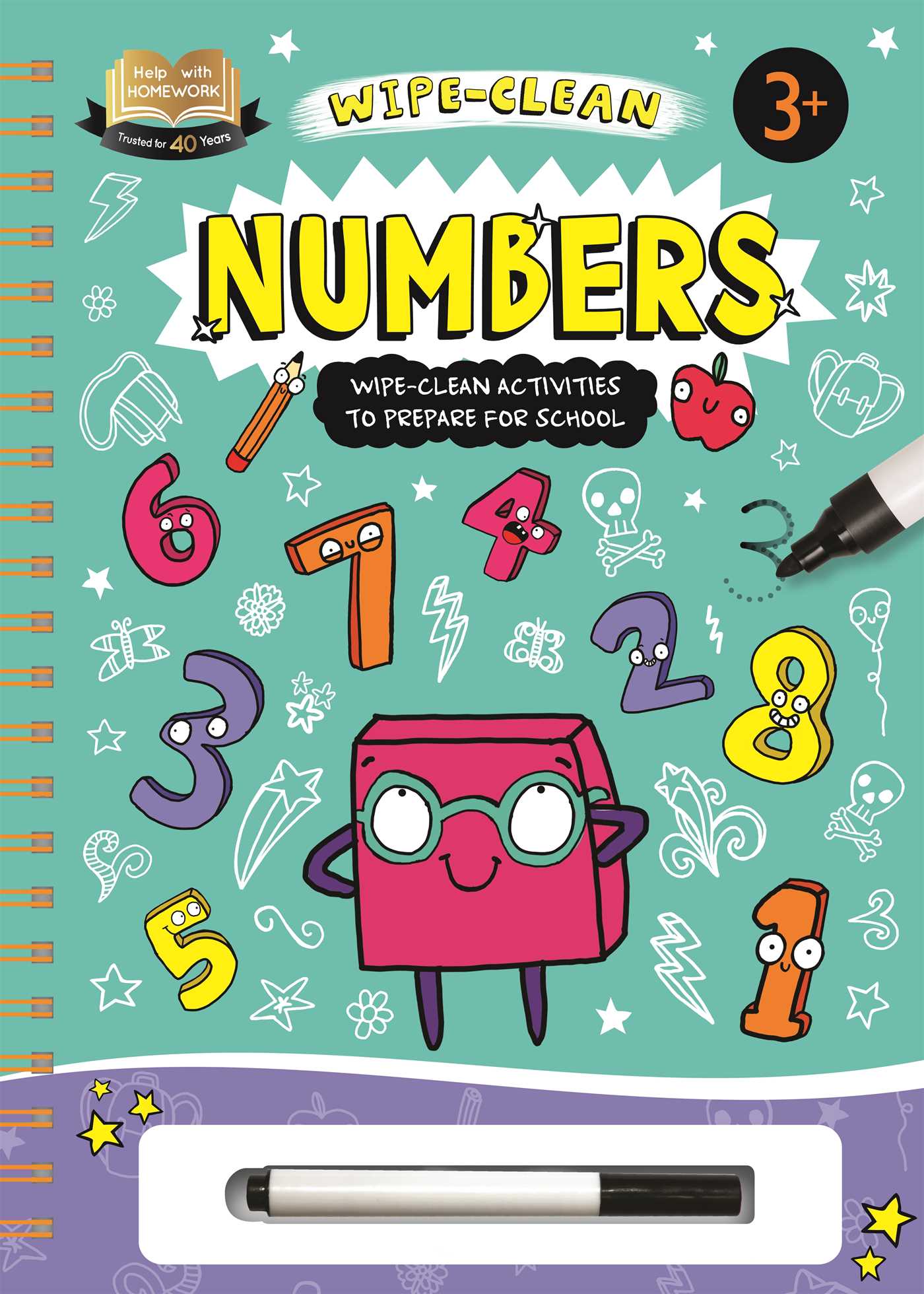 Help With Homework: Numbers-Wipe-Clean Activities to Prepare for School